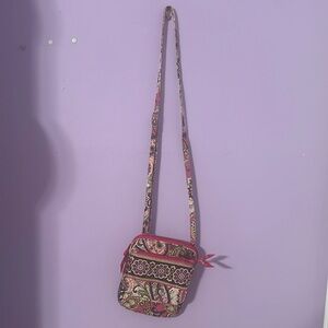 Vera Bradley Very Berry Paisley Small Crossbody